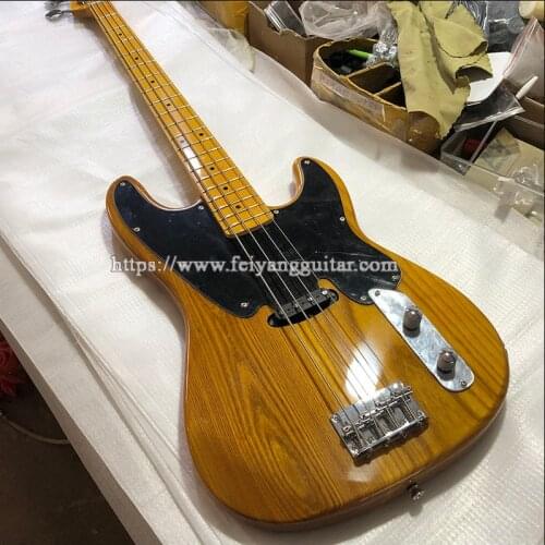 High quality electric bass, ASH body, vintage neck, bass, musical instruments