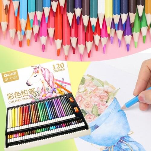Premium Quality 120 Color Pencil Art Drawing Artist Children Hand-made Special Colored Pencil Painting Wood Pencils For Student