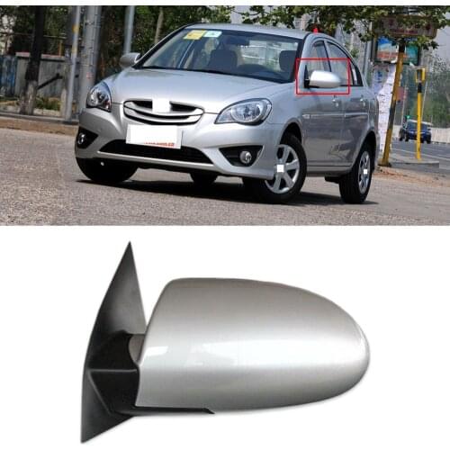 CAPQX For Hyundai Accent 2006-2011 Side Rearview Mirror Rear View Mirror Reverse Mirror Reflector Assembly Manual / Electrical