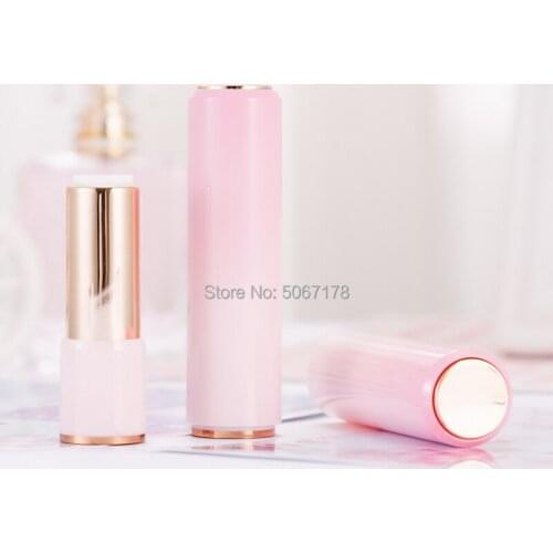 10/30/50pcs Cosmetic Empty Lip Balm Lipstick Tubes 12.1mm Round Elegant Empty Lipstick Tubes Refillable Bottles Container