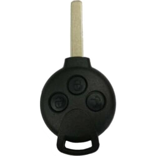 Fob Remote key For Mercedes-Benz Smart 451 2007-2015 1pc 1x 3 Button 433MHZ Key Remote