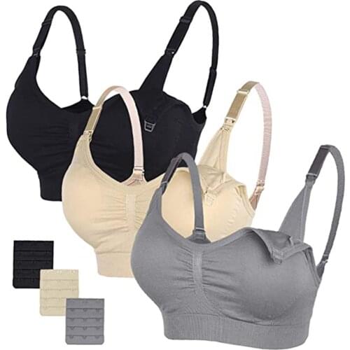 Maternity Bras Wirefree Nursing Bra Pregnancy Clothes Prevent Sagging Breastfeeding Womens Breathable lactancia Bra