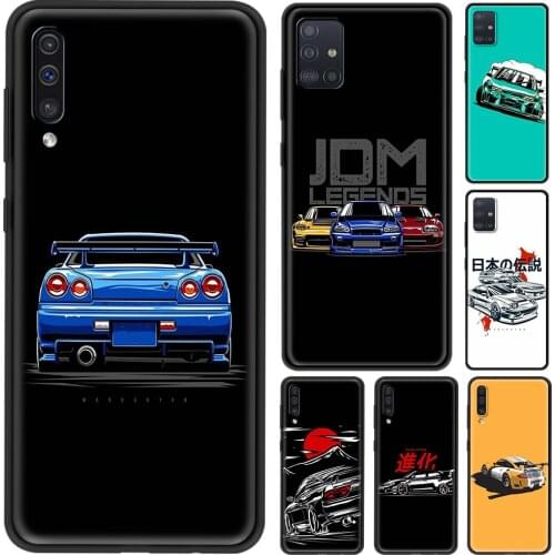 Cellphone Case For Samsung A21s A51 A71 A91 A72 A52 A42 A41 A32 A31 A21 EU A12 A11 A02 A02s A01 Sports Car jdm drift Cover