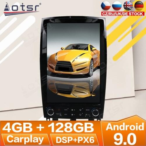 For Infiniti QX50 EX25 EX35 2008 2007-2015 Android Radio Multimedia Car Cassette Recorder Stereo Player Tesla GPS Navi Head Unit