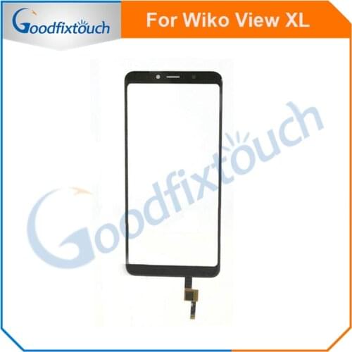For Wiko View / View Prime / View XL Touch Screen Digitizer Sensor Outer Glass Lens Panel For Wiko View Prime XL Black White