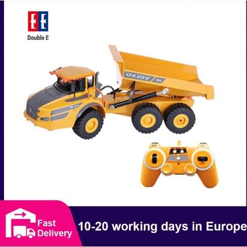 CONUSEA 1:16 RC Truck Dumper Caterpillar Tractor Model Engineering Car Excavator 2.4GHz Radio Controlled Car Toys For Boys