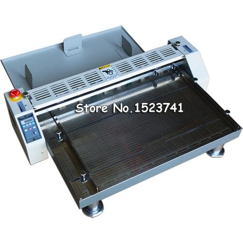 26inch Eletric Crease Machine 640mm Creaser Scorer Perforator Cutter 3 in1 combo Paper Cutting Creasing Perforating machine