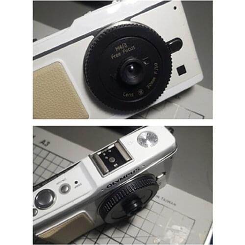 Camera Body Cover Free Focus Lens Pan Focus Lens for Kodak/Fujifilm Leica M port/L39 port/E port/FX port/M43 port