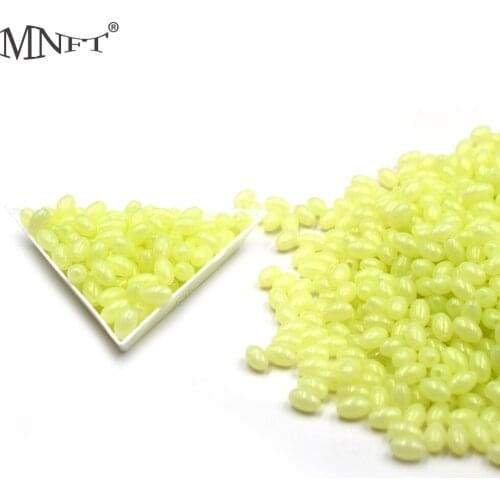MNFT High Quality Night New Plastic Luminous Light Stoppers Fishing Soft Floats Beads Glowing Balls