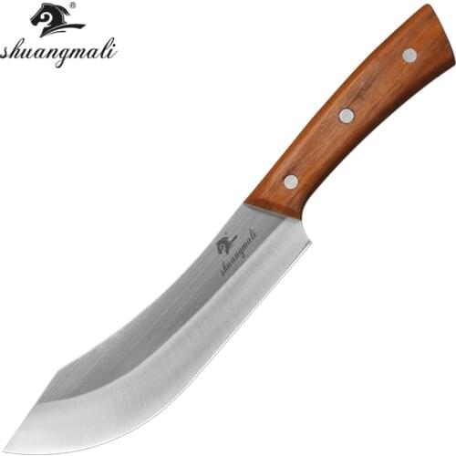 Multi Function Butcher Knife 4Cr13 Steel Slicing Kitchen Knife Sharp Cooking Vegetable Cutting Meat Chicken Chef Butcher Knives
