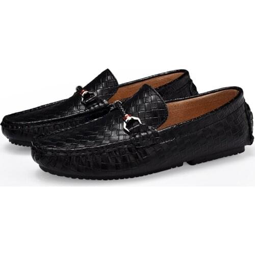 2021 New Spring Mens Shoes Comfort Mens Soft Bottom Breathable Tide Shoes Business Shoes Fashion Driving Lightweight Shoes