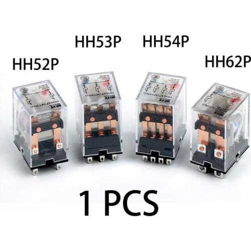DMWD MY3 HH53P MY3NJ 11-Pin DC12V/DC24V/DC110V/AC220V Coil General Purpose Micro Mini Relay Intermediate Electromagnetic Relay