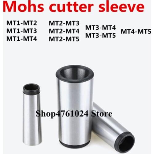 1PCS choose MT1 MT2 MT3 MT4 No flat tail Morse Taper Adapter Reducing Drill Sleeve,Morse Taper Sleeve,Machinery accessories