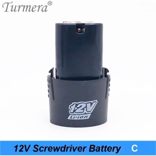 Shura 12V mini screwdriver battery electric drill battery Cordless screwdriver charger battery for power tools turmera