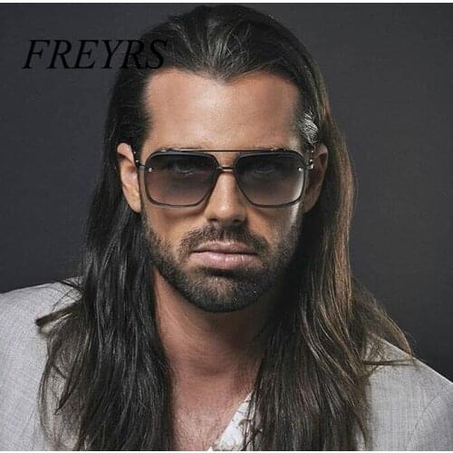 Retro Double Bridges Square Sunglasses Women Fashion Gradient Shades 2021 Fashion Steam Punk Sunglasses for Men UV400 5545