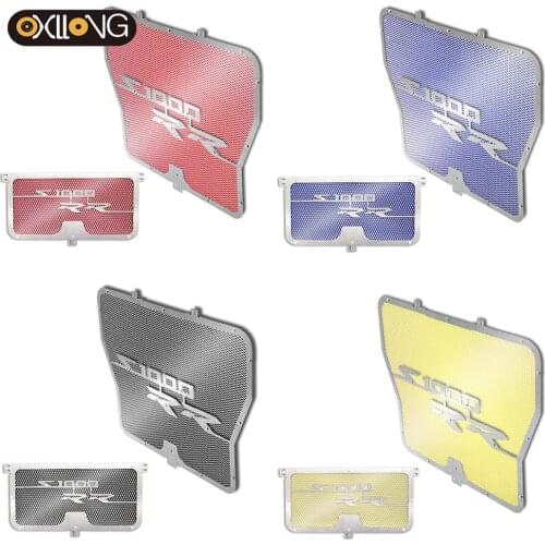 For BMW S1000RR S1000R S1000XR HP4 2009 2010 2011 2012 2013 2014 2015 2016 2017 Motorcycle Radiator Grille Guard Cover Protector