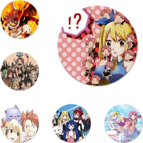 Japanese anime Fairy Tail Icons Pins Badge Decoration Brooches Metal Badges For Backpack Decoration