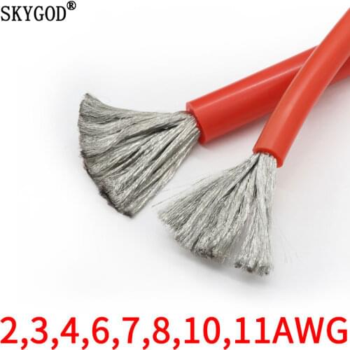 5M 28AWG 30AWG Ultra Soft Silicone Wire Insulated High Temperature Flexible Heat-Resistant Lighting Line Electronic Copper Cable