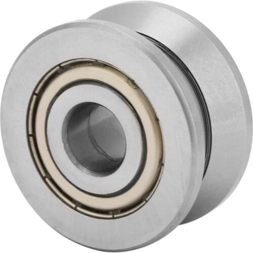 12*41*20mm V Groove Track Roller Guide Sealed Ball Bearing LV201ZZ