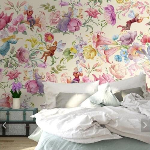 3D Embossed Flower Wallpaper Mural Print Photo Wallpaper Roll for Living Room TV Background Wall Decor Floral Wall Paper Murals