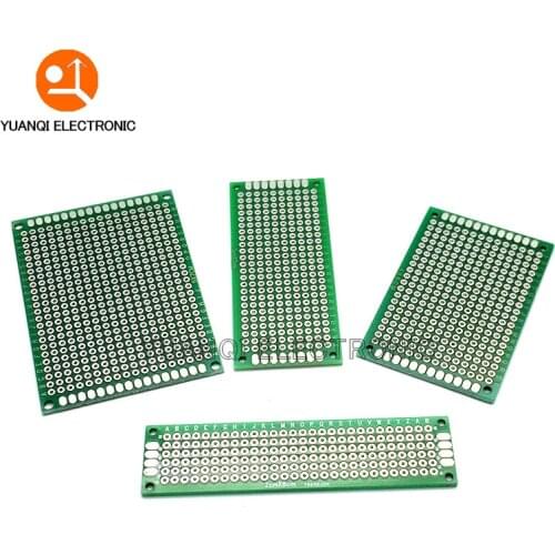 4pcs 5x7 4x6 3x7 2x8 cm double sided Copper prototype pcb Universal Board