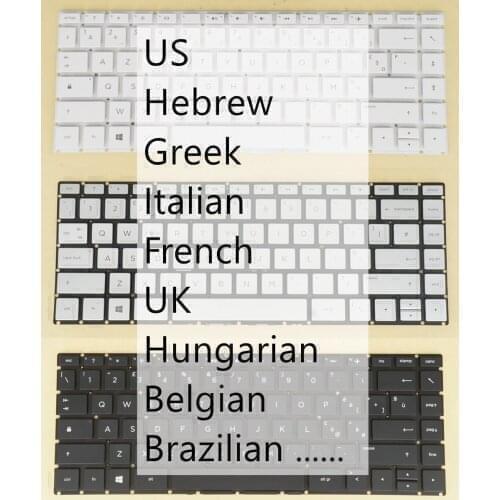 UK Hungarian Belgian Brazilian Keyboard For HP 240 G6 245 G6 246 G6, 920962- 031 -A41 -211, HPM16L93GB-9201 2B-AB224Q100 HPM16L9