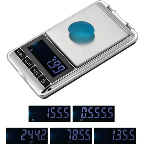 Digital Kitchen Scale Pocket Jewelry Food Scale Electric Baking Scale Steelyard 100g to 1000g