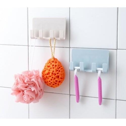 Phone Charging Holder Hook Socket Strong Sticky Adhesive Cell Phones Stand Rack Bathroom Hanging Shelf Razor Hanger