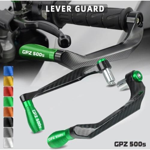 For Kawasaki GPZ500S 1990-2009 2008 2007 2006 Motorcycle 7/8" 22mm Handlebar Grips Guard Brake Clutch Levers Guard Protector