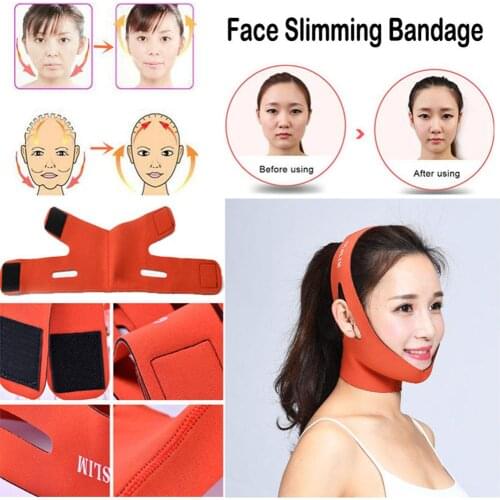Face Lift Tools Thin Face Mask Slimming Facial Thin Masseter Double Chin Skin Thin Face Bandage Belt Women Face Care Beauty Kit