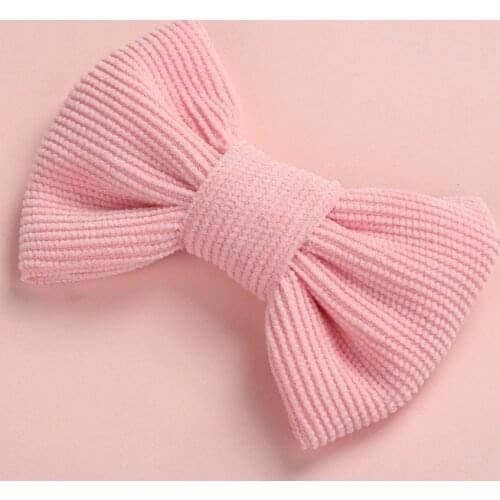 Multicolor Bowknot Colorful Elastic Hair Girls Hair Clips Bows Girls Hair Accessories Headwear Holiday baby girl hair clips