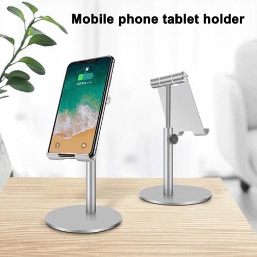 Phone Stand Tablet Holder Adjustable Aluminum Alloy Desk Stand for Smartphones Tablets Car Styling