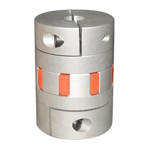 D65 L90 hole minimum 14mm maximum 38mm plum shaped clamping flexible coupling shaft coupler encoder stepper motor 1pcs