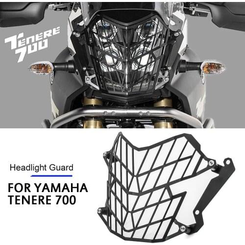 For Yamaha Tenere 700 TENERE 700 tenere700 Motorcycle Aluminum alloy headlight guard protector cover protection grill
