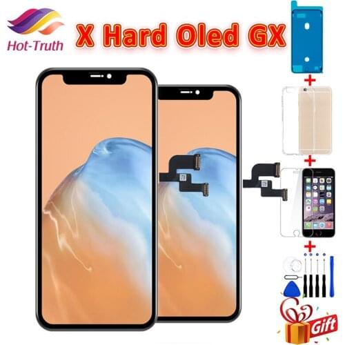 LCD Pantalla For iphone X LCD Oled GX Screen LCD Display Touch Screen Digitizer Assembly For iphone X A1865 A1901 A1902 A1903