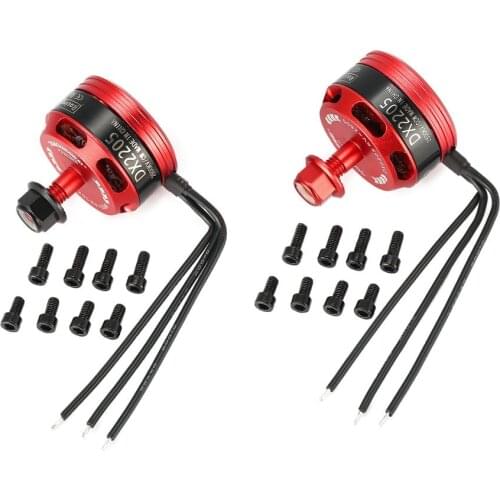 2Pcs/4Pcs DX2205 2205 2600KV 2-4S CW/CCW Brushless Motor for QAV250 Wizard X220 280 RC FPV Drone Airplane Helicopter Multicopter