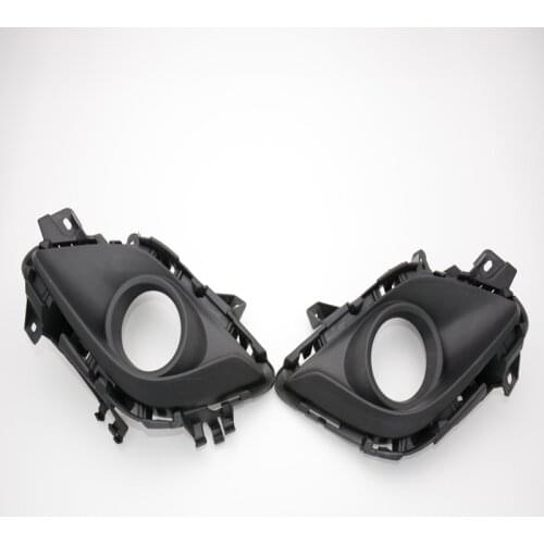2 Pcs/Pair Fog Light Lamp Bezels Cover Trim RH and LH for MAZDA 6 ATENZA 2014