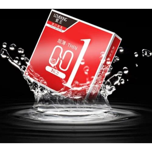 3pcs Smooth Sensitivity Condom Import Natural Latex Ingredients Ultra Thin Lubrication Lasting Condom Couple Sex Products