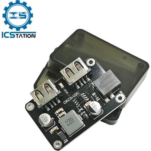 9V 12V 24V 32V to 5V 3A Dual USB Car Battery Charger Module DC-DC Step Down Buck Converter Voltage Transformer Regulator