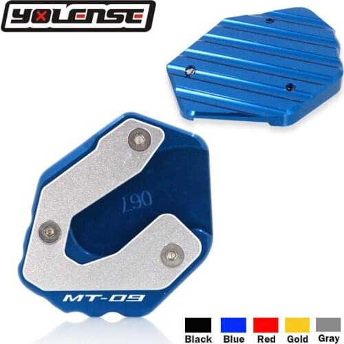 For YAMAHA MT-09 MT 09 MT09 Tracer 900 XSR900 XSR 900 2014-2018 Motorcycle Kickstand Foot Side Stand Extension Pad Enlarge Plate