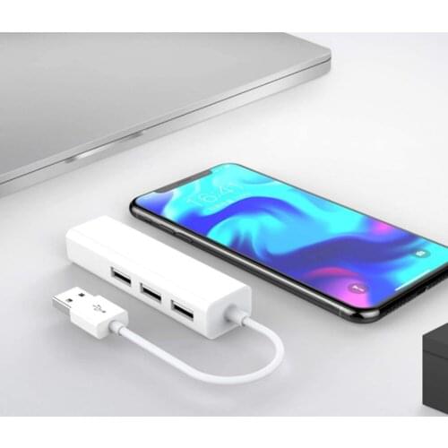 PC LAN 100Mbps RJ45 Convertor Extender Cable For Macbook USB 2.0/Type C to USB RJ45 Ethernet Lan Adapter Hub Cable for PC Tablet