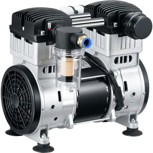 220V Small Oil-Free Silent Vacuum Pump Pumping Laboratory Vacuum Pump Negative Pressure Air Pump Industrial Use