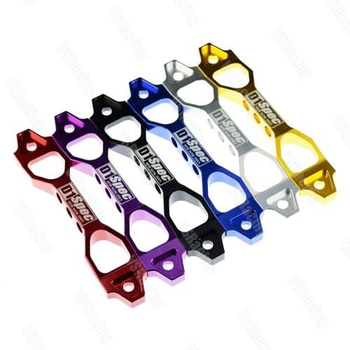 Racing Car Battery Tie Down Aluminum Alloy Battery Bracket Holder Brace Refitting Accessories for Honda Civic 19cm/14cm D1