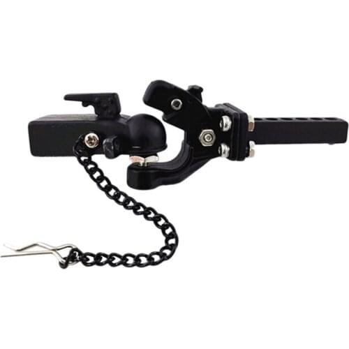 Metal Hitch Trailer Hook for SCX10 90046 Traxxas TRX4 1/10 RC Crawler Car Remote Control Car Model for Baby Kid