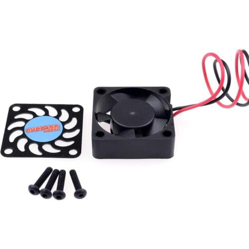 Metal Cooling Fan RC Motor Heat Sink for 1/10 Car 540 550 3650 Size Brushless Engine Motor Durable Car Accessories H055