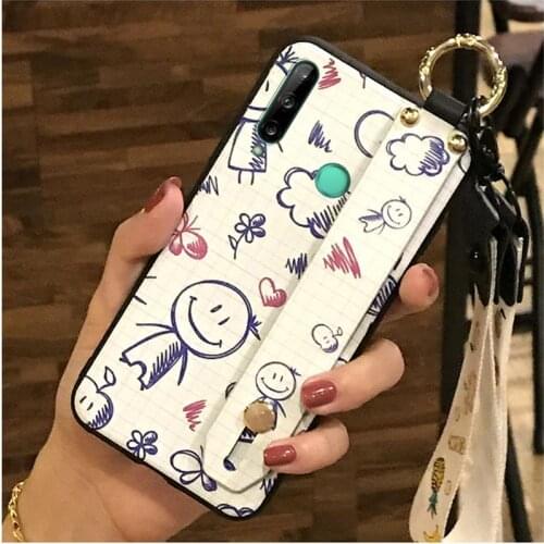 Soft Case Phone Case For Huawei P40 Lite E/Y7P/Honor 9C Cover Anti-dust Phone Holder Soft Back Cover Cute