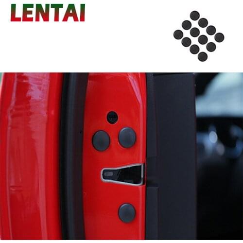 LENTAI For Suzuki swift grand vitara Volvo xc90 s60 xc60 Lada granta vesta 12Pcs Car Door Lock Screw Protector Stickers Cover