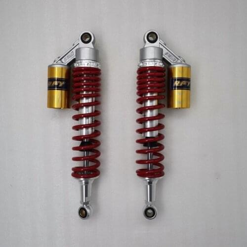 New 8mm spring 370mm/375mm/380mm motorcycle shock absorber for yamaha XT500 TT500 honda Kawasaki Suzuki RM370 RM125 black red