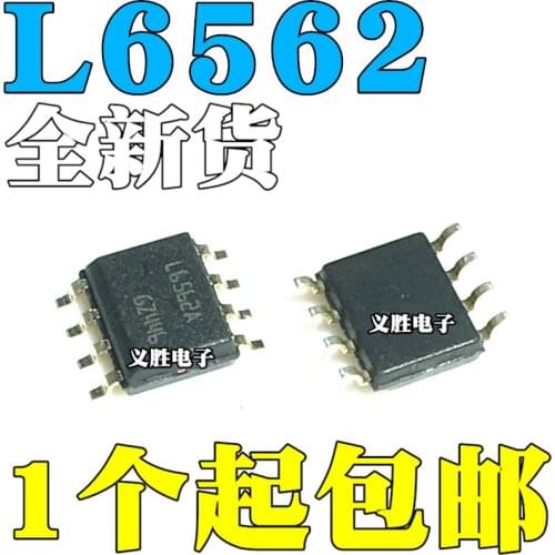 New and original L6562D L6562 L6562A L6562AD SOP8 LCD power management chip The LCD power supply IC chip Power factor correctio