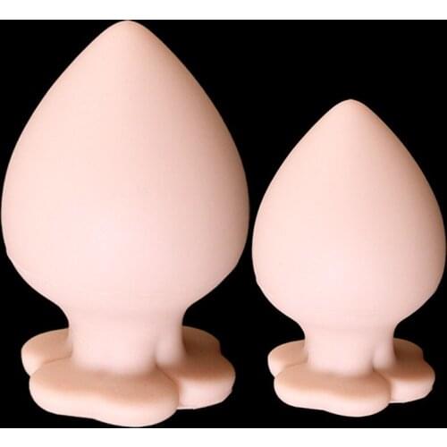 Huge Big Soft Anal Plug Large Expanding Butt Plug Silicone Anus Dilator Sex Toys For Woman Dilatador Anal Stimulator Buttplug